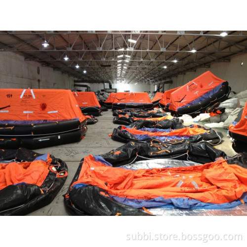 KHA type throw-over board inflatable liferafts